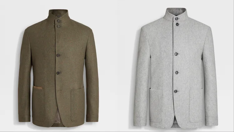 Il Conte伯爵外套是本季Oasi Cashmere系列核心單品。品牌提供