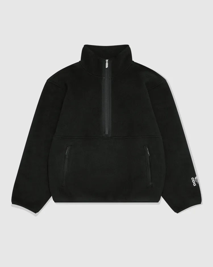 The North Face X CDG NORTH DOME先鋒綠抓絨套頭衫，9880元。品牌提供