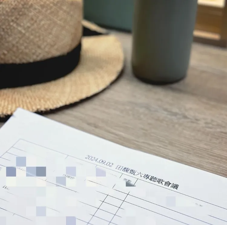 田馥甄新專輯製作中。翻攝田馥甄IG