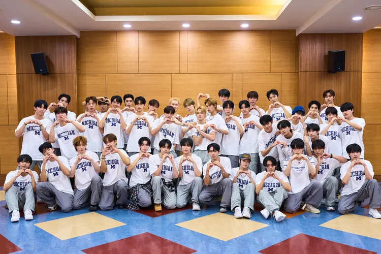 42位《SCOOL》練習生在韓國打拼。天空娛樂提供