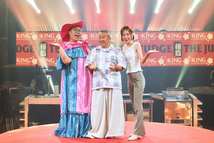 曾志偉入行50年，首次參加台灣美食競賽節目。緯來電視提供