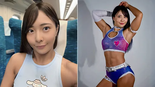 筋肉AV女優引退不幹了　「不知何時會死」決定全力操肌打摔角