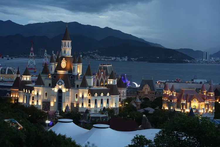 珍珠島樂園有越南迪士尼之稱，是越南相當具人氣的主題樂園。S.H.攝