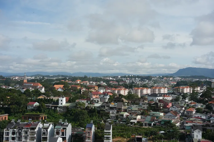 大叻山城是越南著名的避暑勝地。S.H.攝