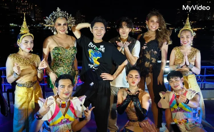 泰國妖姬大膽給展榮展瑞性暗示。MyVideo提供