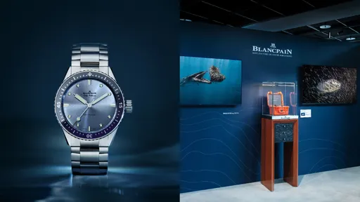 本周新表|台湾「蓝眼泪」奇景迷倒Blancpain 专属时计独家现踪台北101