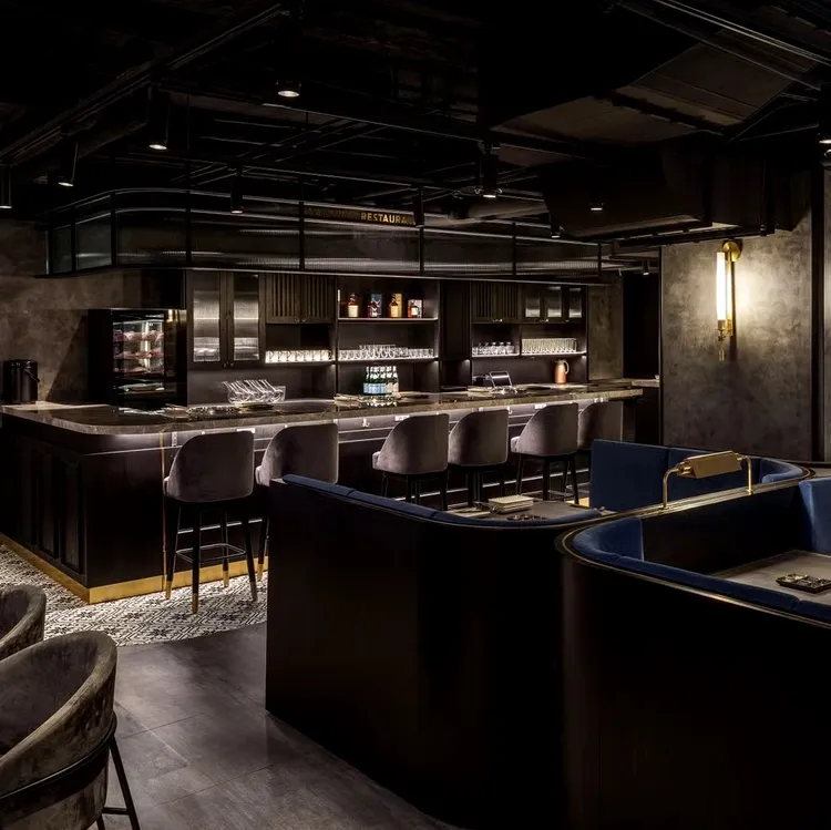 八和和牛燒肉專賣店座位區。業者提供