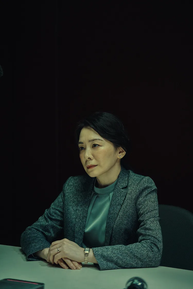 潘儀君以熱門台劇《八尺門的辯護人》入圍第59屆金鐘獎迷你劇集女配角獎。鏡文學提供