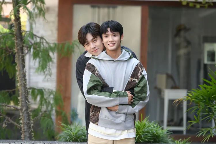 葛兆恩及Nelson紀成澔出席《對立而已》開鏡記者會。三立提供