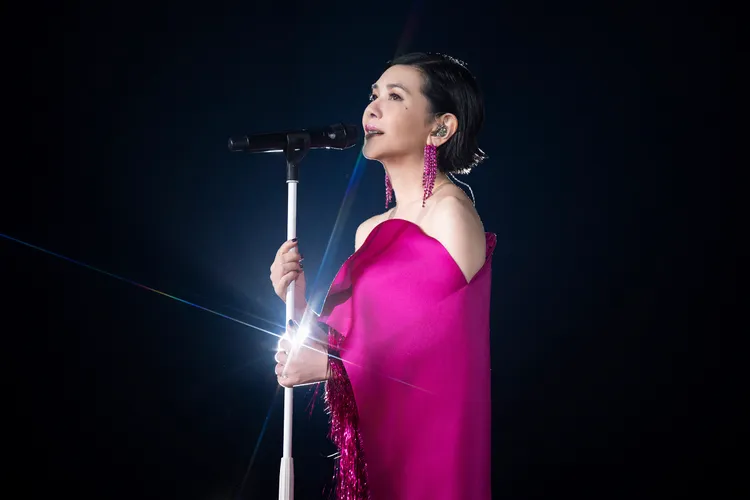 張清芳首度到上海開唱。上引娛樂提供