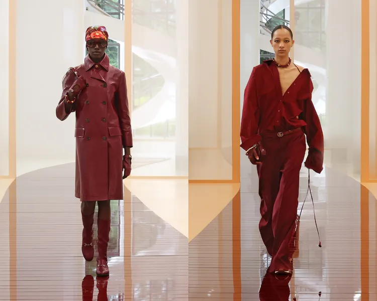 GUCCI 2025春夏秀。品牌提供