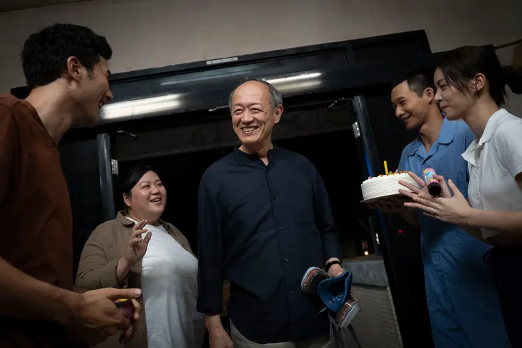 金士傑認為蔡嘉茵如同小媽媽般給人溫暖。果陀娛樂提供