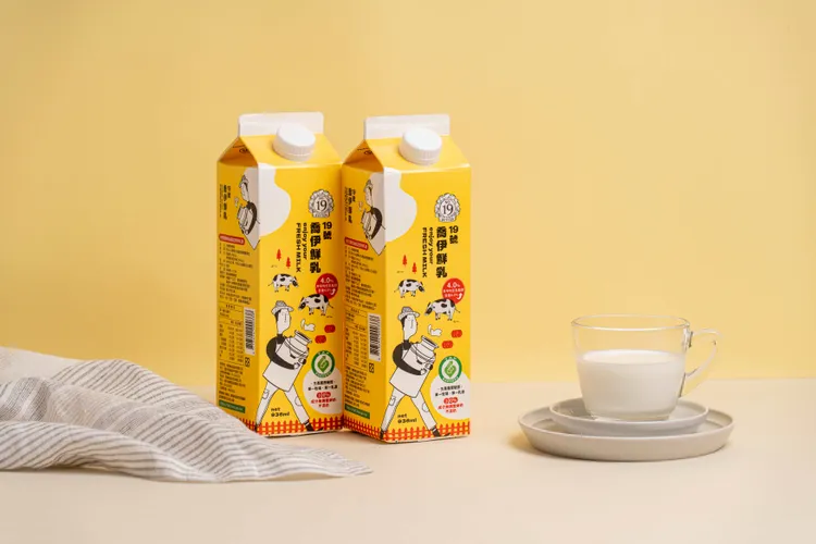 「19號」品牌今年與台南在地單一牧場、單一乳源合作，推出品牌首支具有產銷履歷的「19號喬伊鮮乳」。業者提供