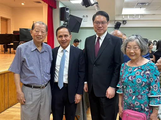 凝聚海外台僑!林右昌訪美首站抵紐約