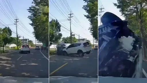 桃園男打燈就轉「直行車撞得他滾回去」 網酸爆:是沒眼睛嗎