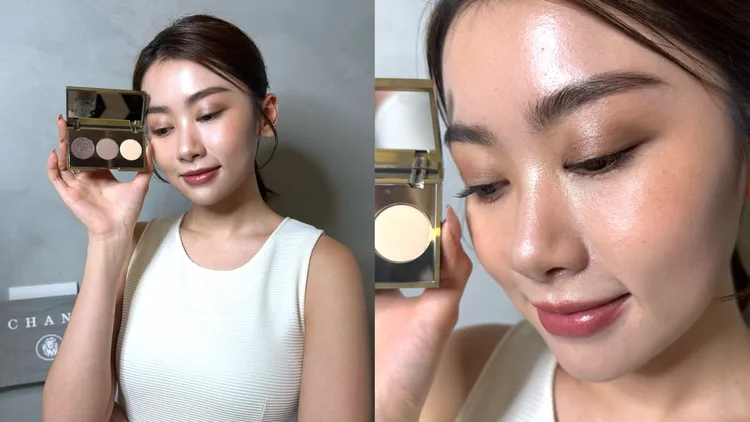 慈善獵豹三色眼彩盤。張家玲攝