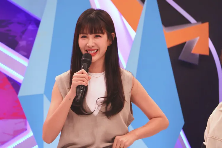 安心亞自認漂亮卻不難搞。中天綜合提供