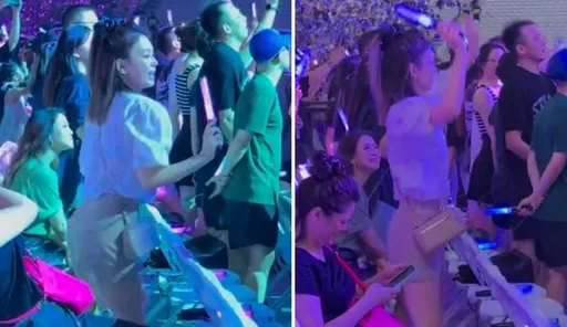 Melody看阿妹演唱會爽跳電臀舞 網誇太會扭「下次去台上跳」