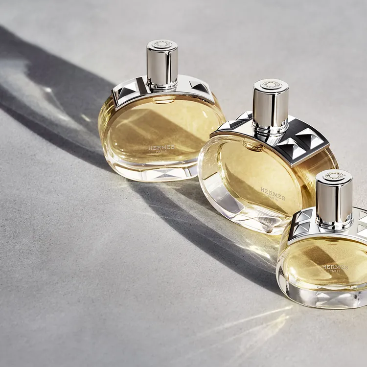 愛馬仕推出全新女香Barénia淡香精，30ml／3600元、60ml／5050元、100ml／7050元，125ml補充裝／7050元。品牌提供
