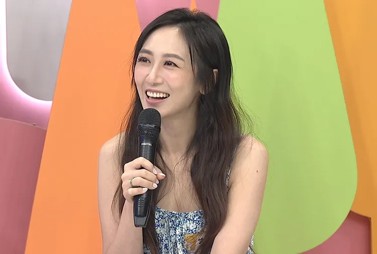 蔡允潔被觀眾認為只會哭，吐露心聲。中天綜合提供