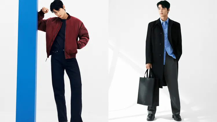 車銀優搭配飛行員夾克、長大衣等秋季新品。品牌提供