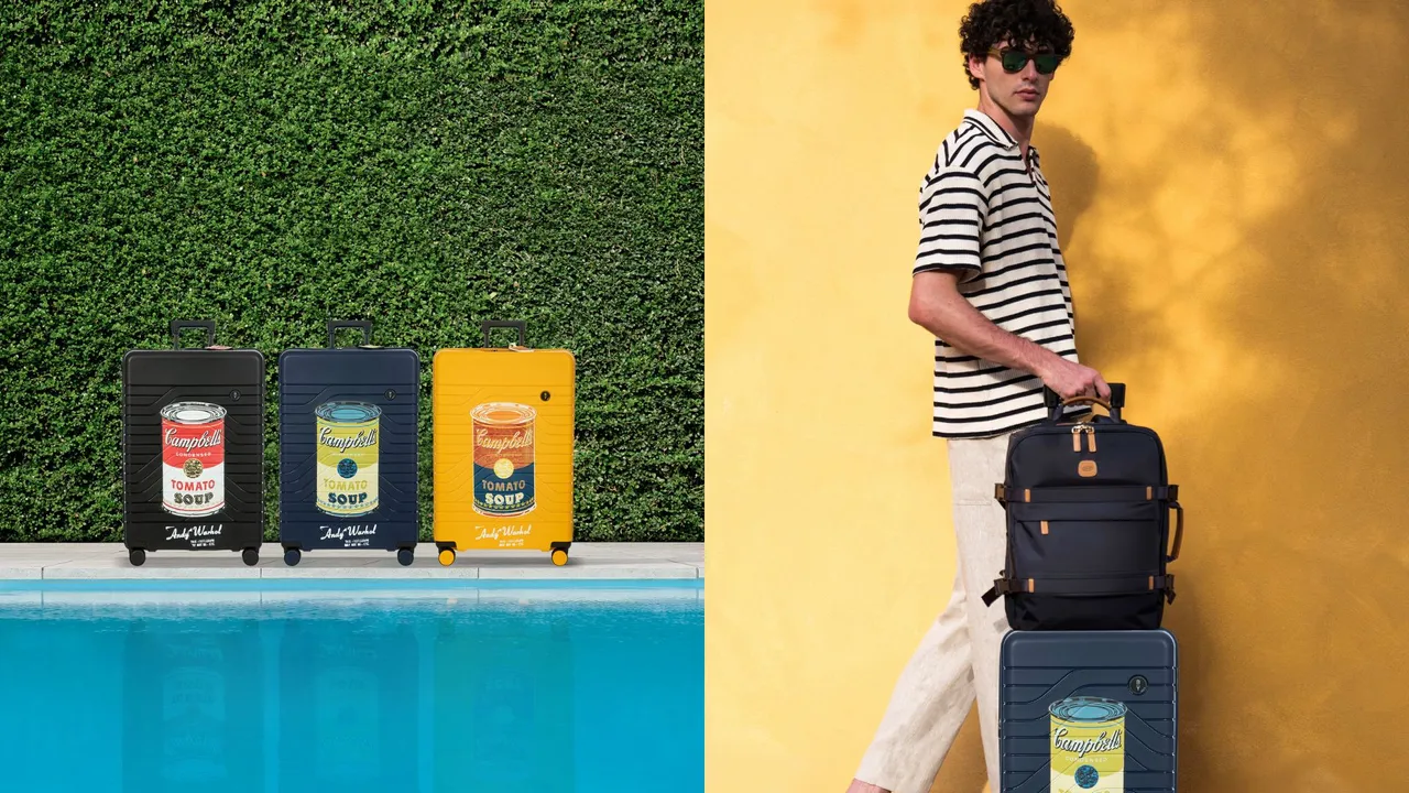 BRIC'S與藝術家安迪沃荷推出聯名系列。品牌提供