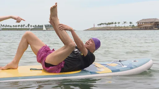 黃鐙輝XX太大 用力過度腳抽筋