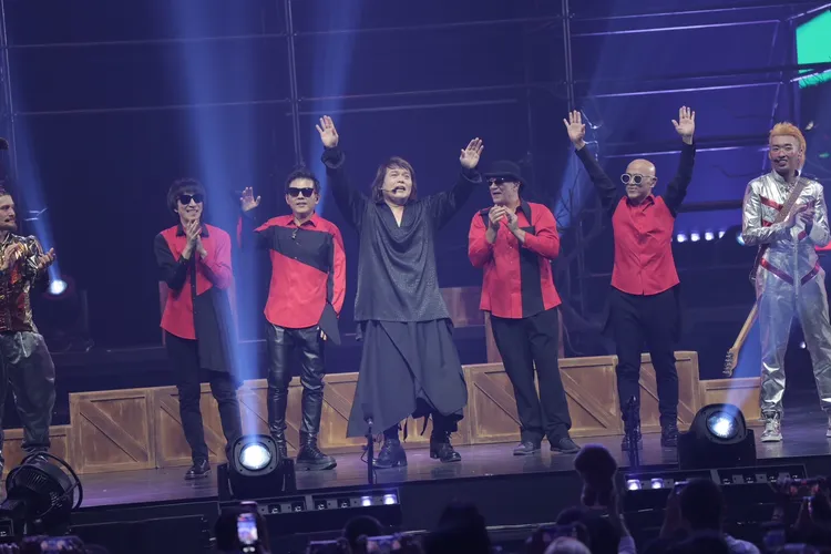 伍佰帶來精彩的演出。月光音樂提供