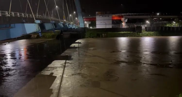 汐止基隆河。翻攝《汐止集團》臉書