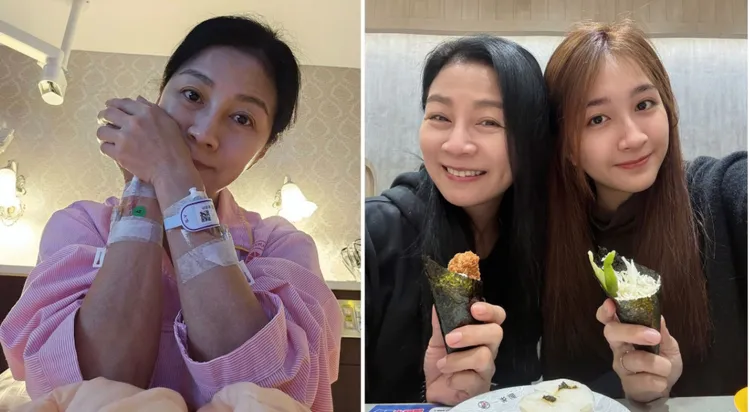 方文琳罹食道癌，愛女于齊薇心疼發聲。翻攝方文琳臉書