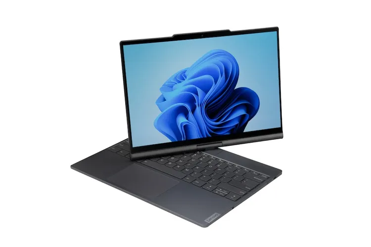Lenovo Auto Twist AI PC概念筆電。Lenovo提供
