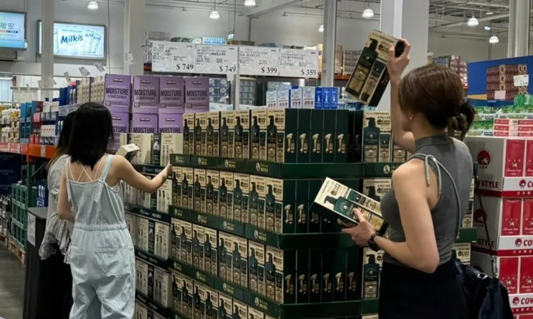 ▲這兩款好物在好市多貨架前，一直有許多消費者駐足研究討論