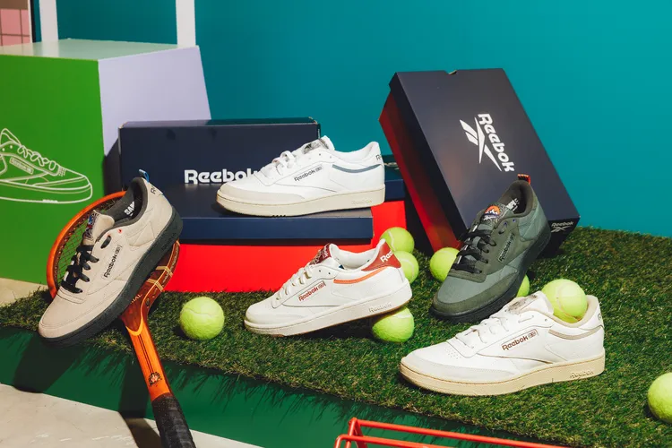 CLUB C 85系列網球鞋，各2680元。品牌提供