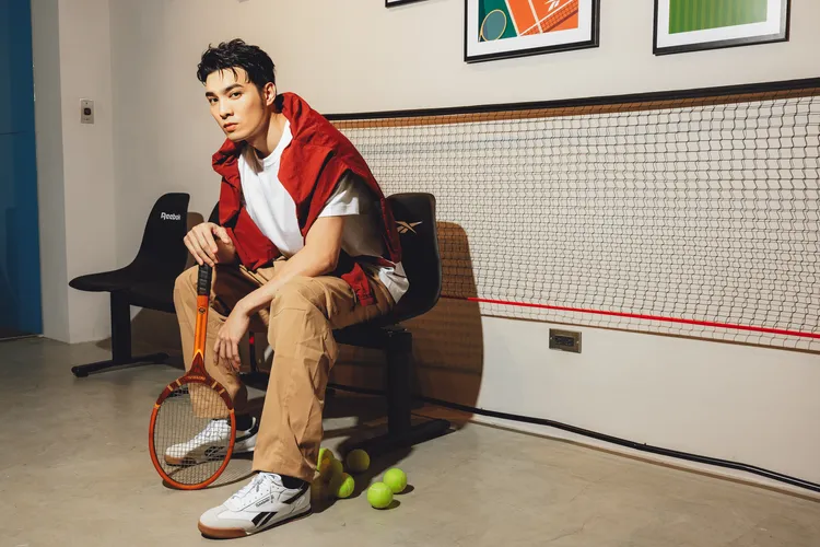 黃偉晉演繹經典秋冬新品Campio XT鞋款。品牌提供