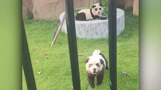 神扯～中國動物園竟用牠假扮貓熊　因這件事露餡