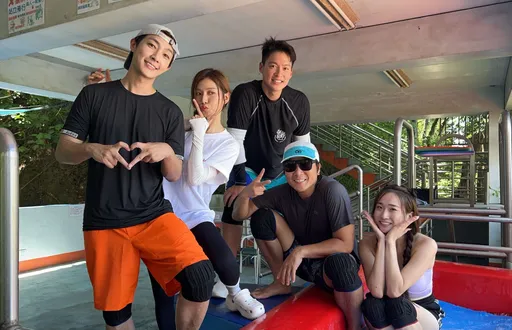 製作人慶生自肥 設計啦啦隊女神短今親餵蛋糕