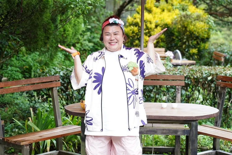 林美秀談楊繡惠事件，勸導聽到不好的話就不要往心裡面放。攝影中心攝