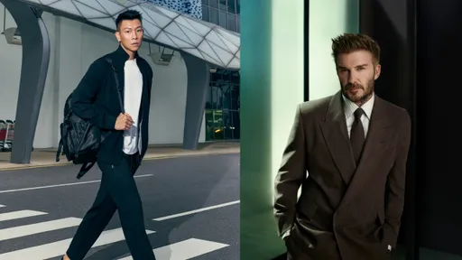 瘦子簡約黑白造型帥氣飛米蘭　BOSS秀場有望同台貝克漢