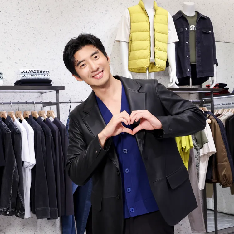 傅孟柏恰在出席活動時得知入圍金鐘獎。品牌提供