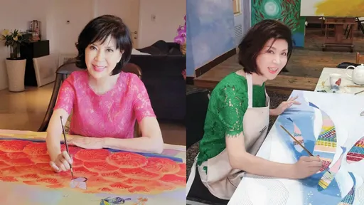 白嘉莉今起台中辦展 曝光新畫作及近80幅不同時期創作