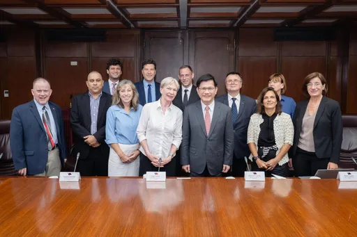 林佳龍受全球國際媒體採訪　曝中國野心並非止於台灣