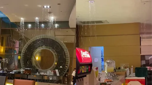 大雨大雨一直下!五星級飯店自助餐慘變「流水席」