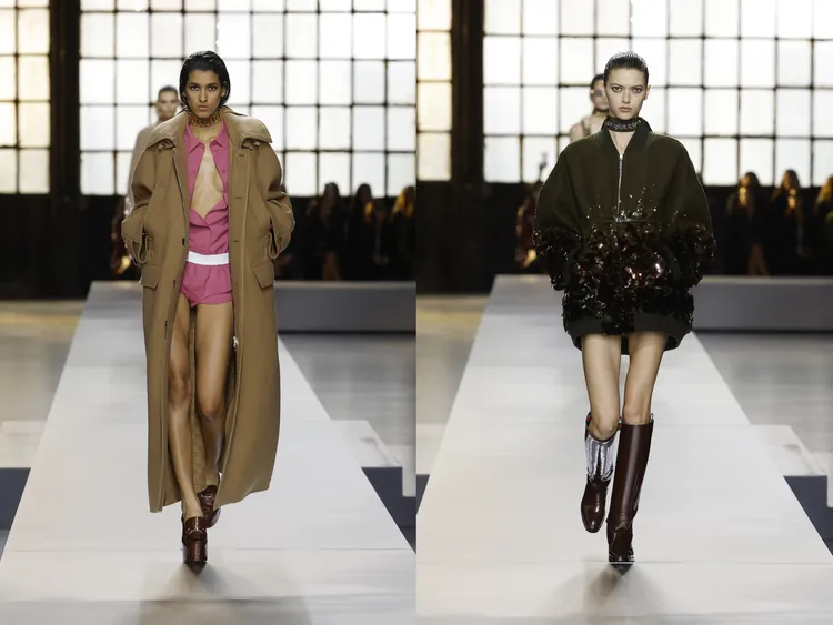 GUCCI 2024秋冬女裝重點look。品牌提供