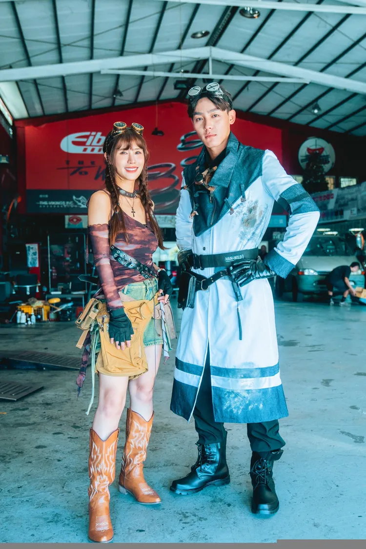 沐妍找來陳晨威助陣。繁花娛樂提供