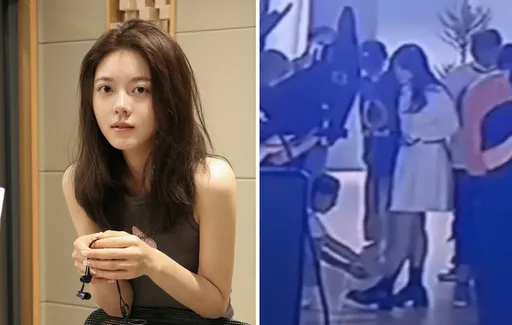 趙今麥陷耍大牌疑雲粉喊冤!挨批叫人蹲下幫綁鞋帶一照片闢謠