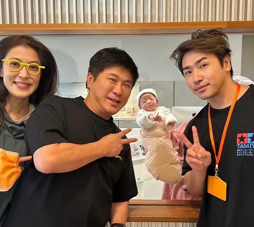 歐弟迎「女兒國」升格三寶爸 胡瓜夫婦探望:紅包超大包