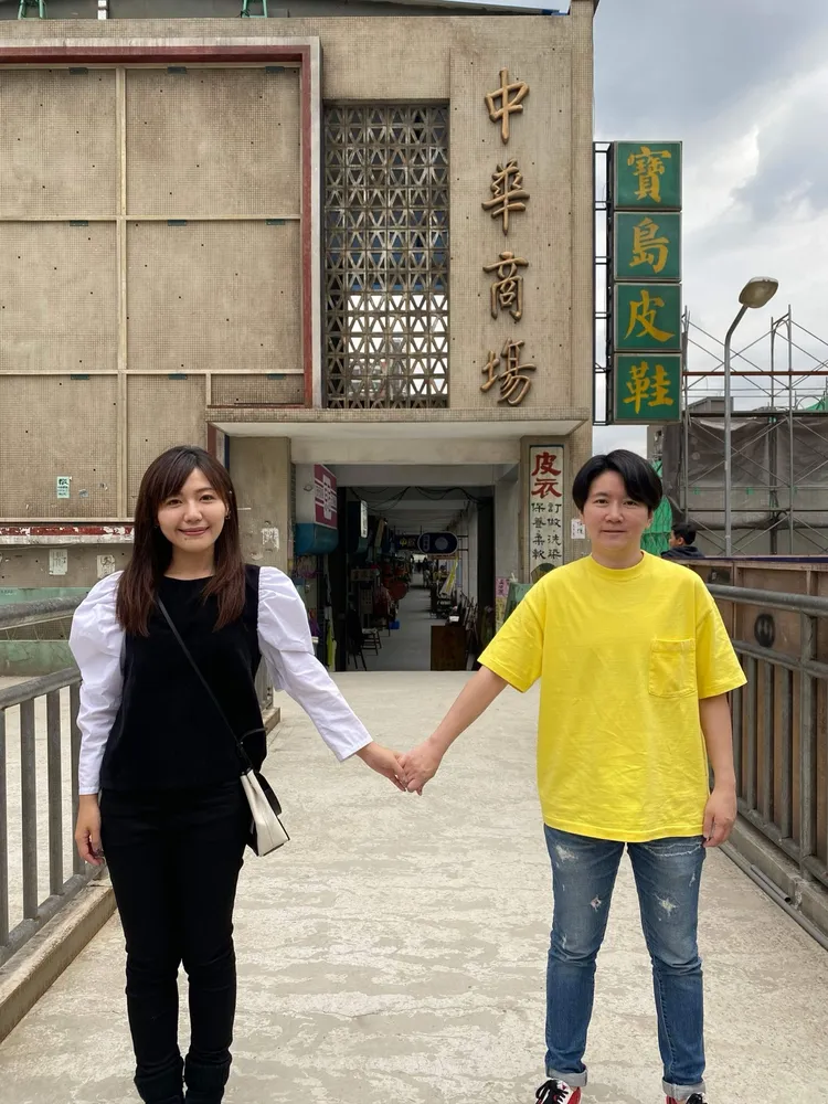 吳沛憶、許家蓓。吳沛憶的脆