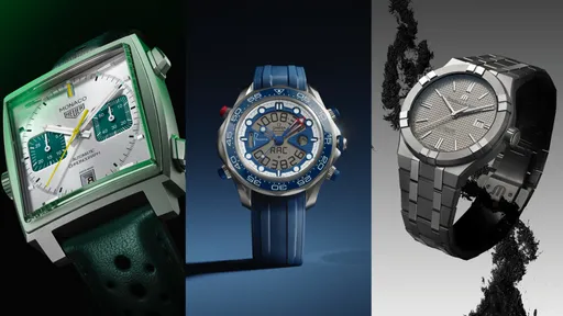 本周新錶|OMEGA、泰格豪雅「鈦」有默契 艾美表新品也愛鈦金屬