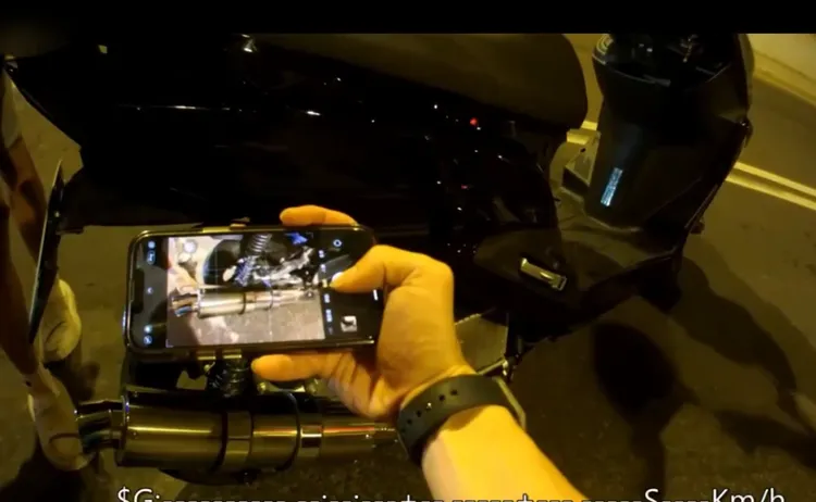 淡水警今年7、8、9月已經取締噪音車637件。警方提供