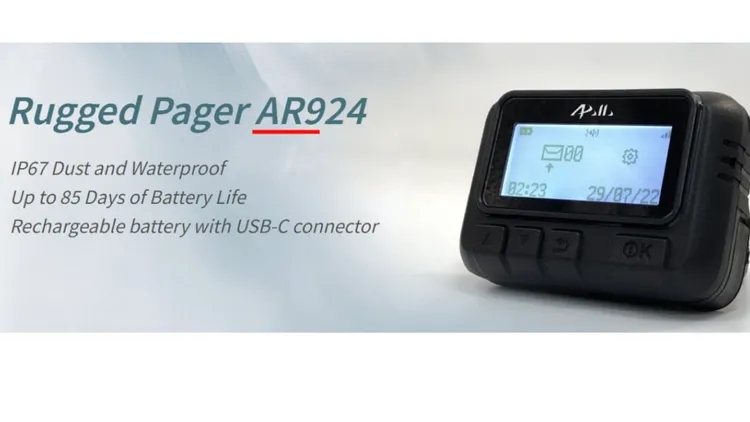 AR-924型號的BB Call出現金阿波羅的品牌。翻攝自X@Andromeda11711